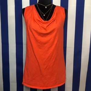 J.Crew coral sleeveless top